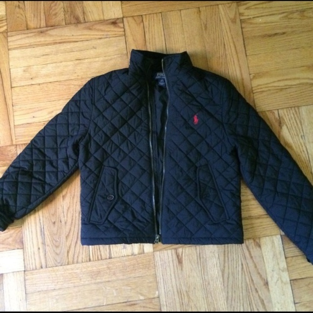 Polo Navy blue & black kids jacket. 2 colors